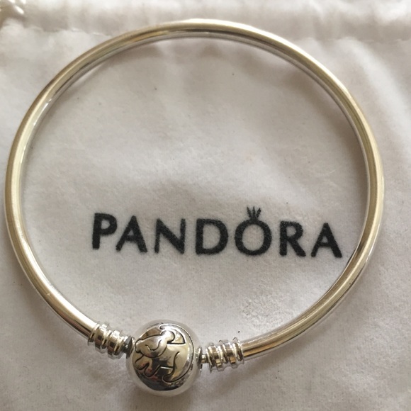 Pandora lion king silver charm bracelet - Picture 2 of 7